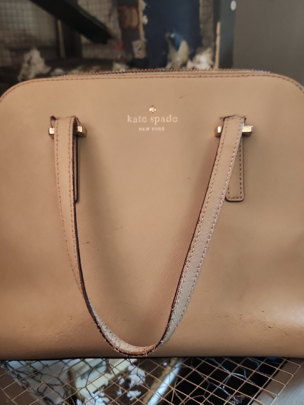 kate spade Gray dome satchel